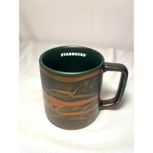 Starbucks 2022 Rose Gold Swirl Pearlescent Coffee Mug 12 oz.  BVC21